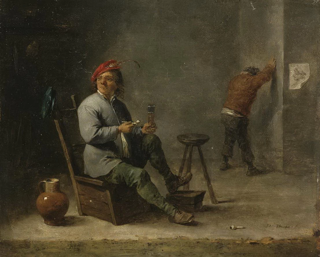 Il fumatore - The Hermitage, St. Petersburg